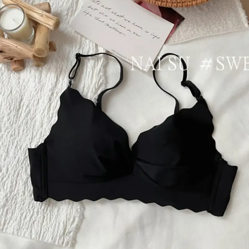 New variant Logirlve সেক্সি সিমলেস ব্রা — front view